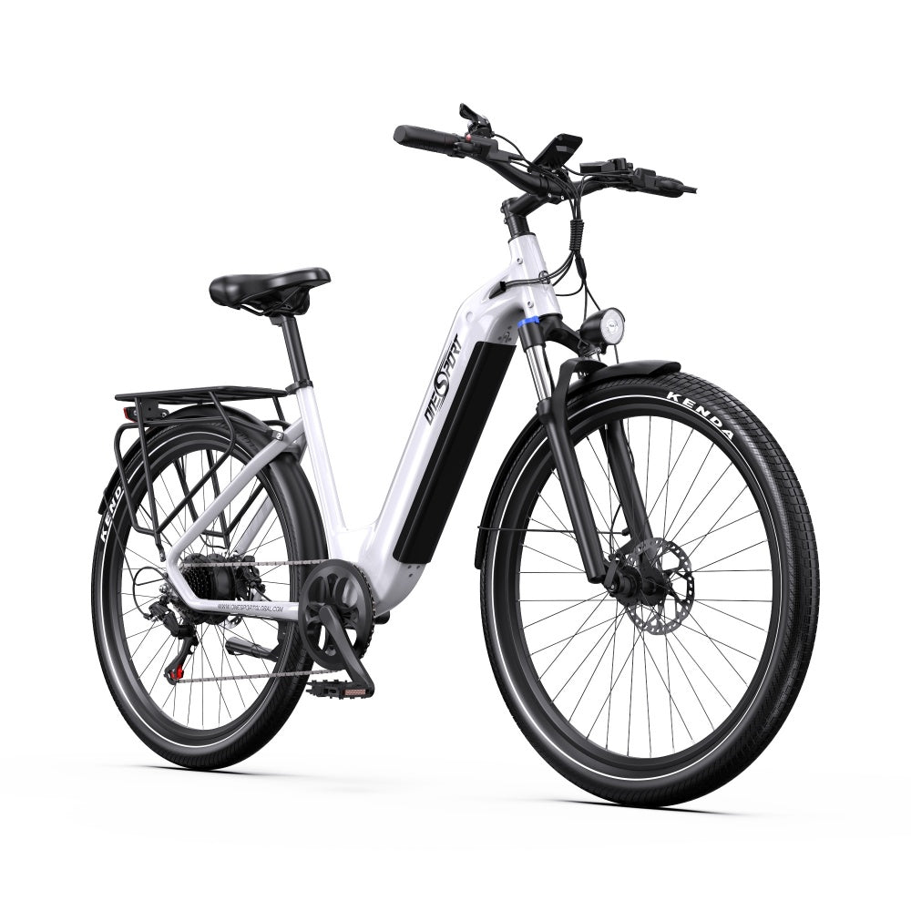 OneSport OT05 250W 27,5" Elektro-Trekkingrad mit Drehmomentsensor 655Wh City E-Bike Support APP