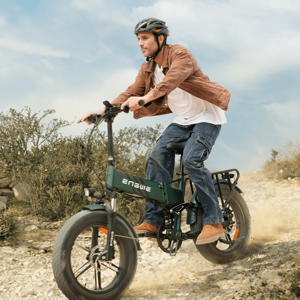 Engwe Engine Pro 2.0 750W 20" Fatbike Faltbares E-Mountainbike mit Drehmomentsensor 52V 16Ah Akku