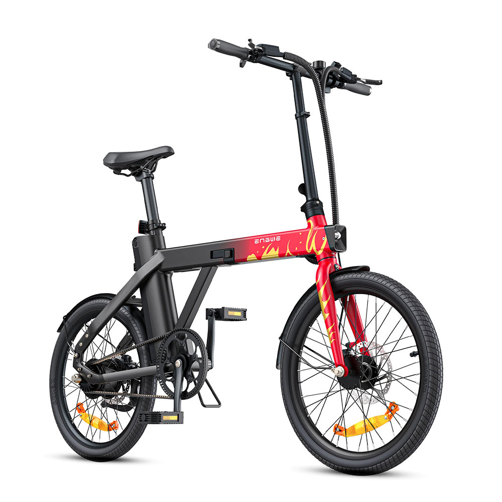 Engwe P20 250W 20" Leichtes Faltbares Elektrofahrrad mit Riemenantrieb 36V 9,6Ah Akku City E-Bike